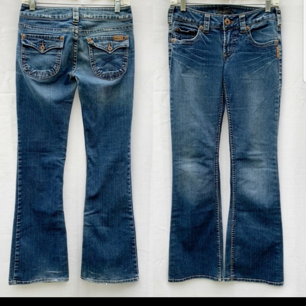 Silver Jeans Blue Boot Cut Jean Denim Size 27. E10